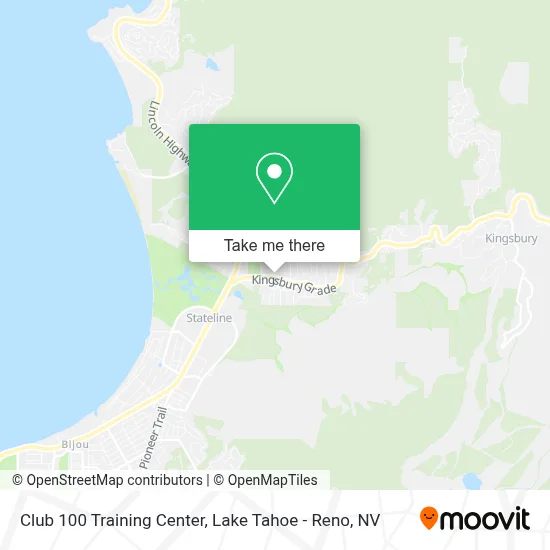 Club 100 Training Center map