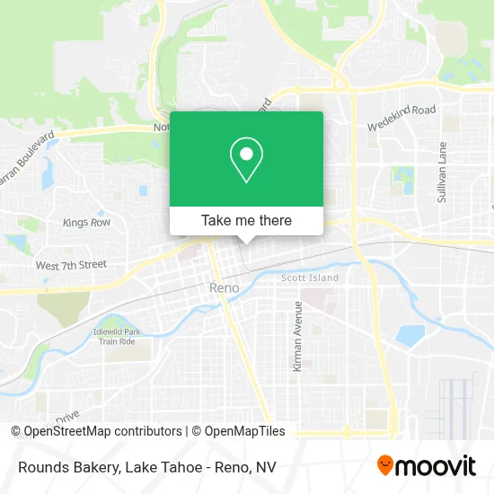 Rounds Bakery map