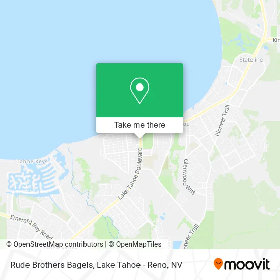 Rude Brothers Bagels map