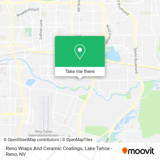 Reno Wraps And Ceramic Coatings map