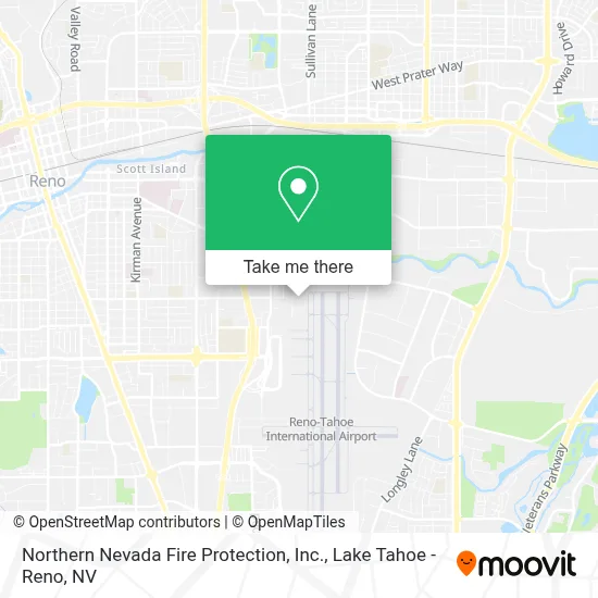 Northern Nevada Fire Protection, Inc. map