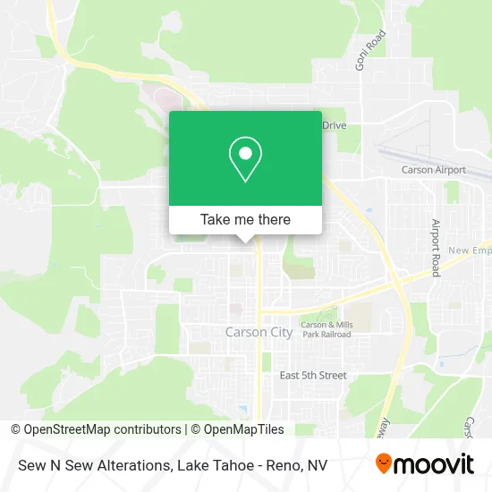 Sew N Sew Alterations map