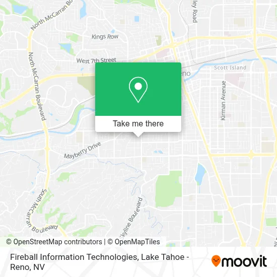 Fireball Information Technologies map