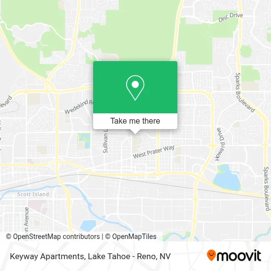 Keyway Apartments map