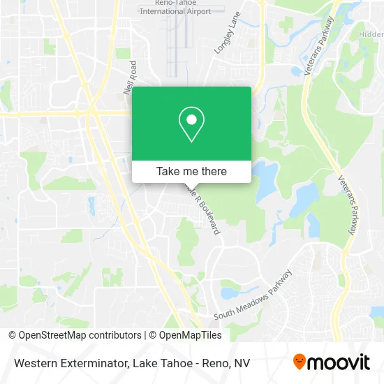 Western Exterminator map