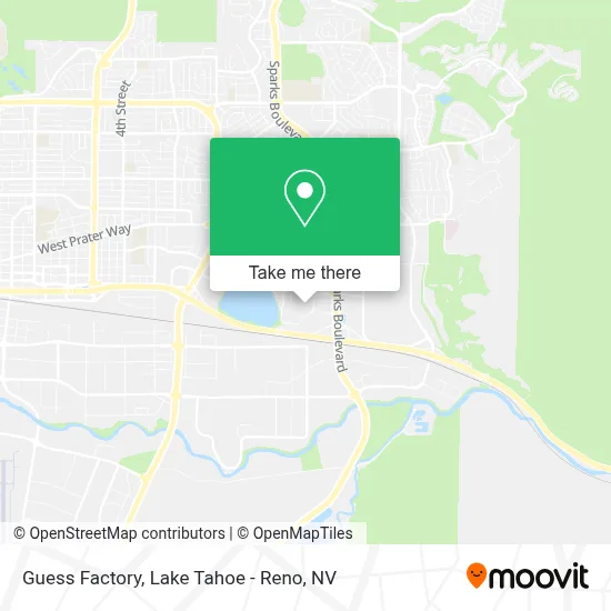 Guess Factory map