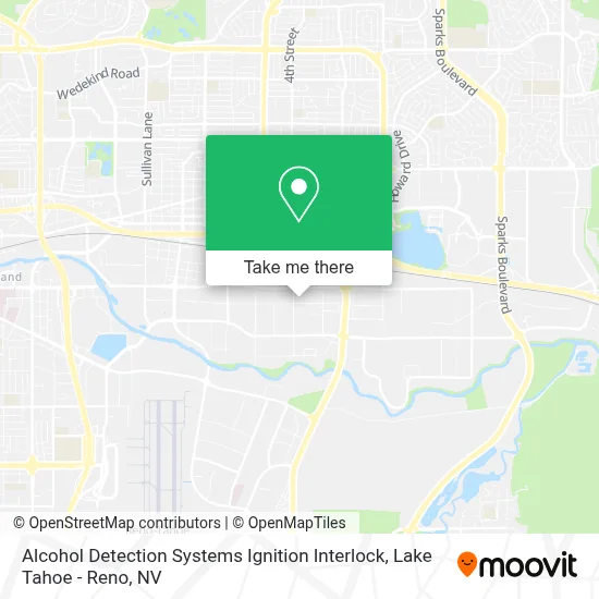 Alcohol Detection Systems Ignition Interlock map