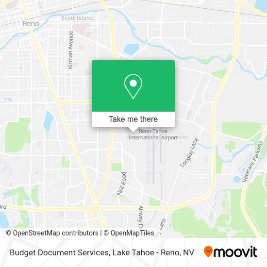 Budget Document Services map