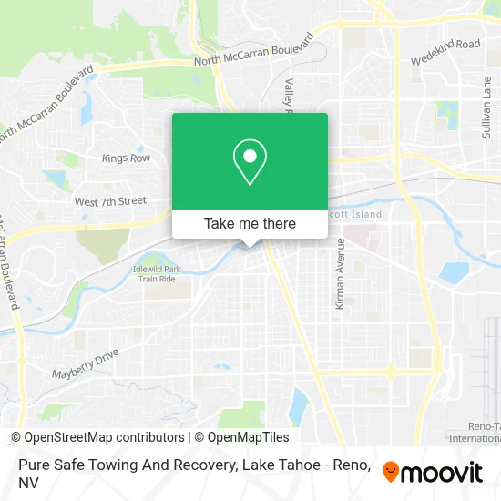 Pure Safe Towing And Recovery map