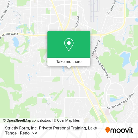 Strictly Form, Inc. Private Personal Training map