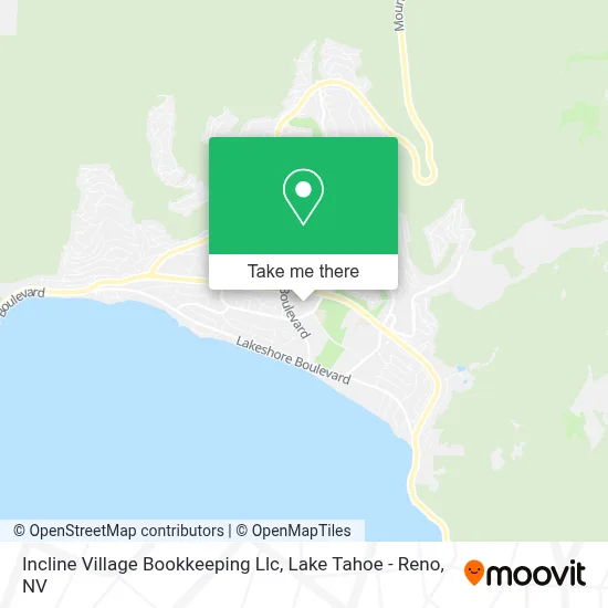Incline Village Bookkeeping Llc map