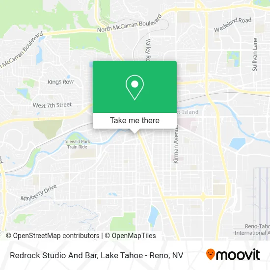 Redrock Studio And Bar map