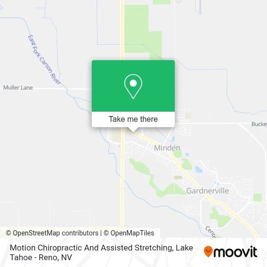 Motion Chiropractic And Assisted Stretching map