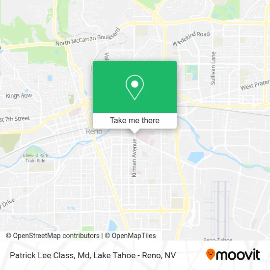 Patrick Lee Class, Md map
