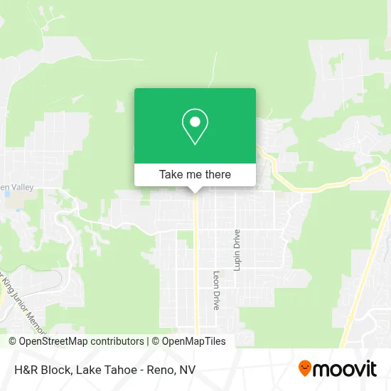 H&R Block map