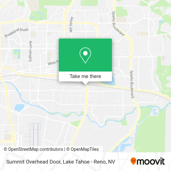 Summit Overhead Door map