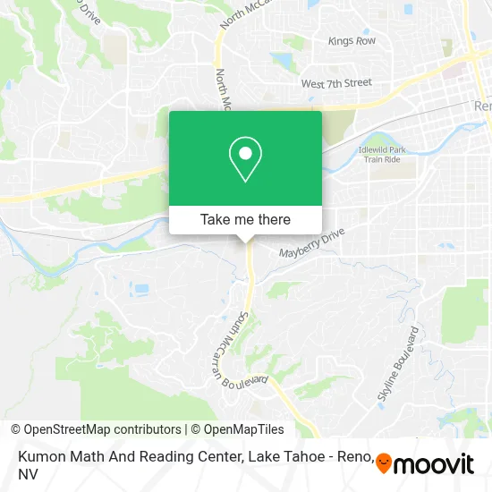 Kumon Math And Reading Center map