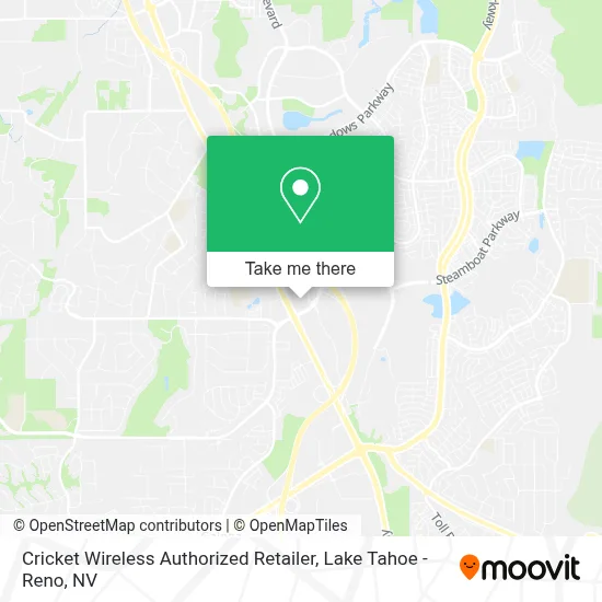 Cricket Wireless Authorized Retailer map
