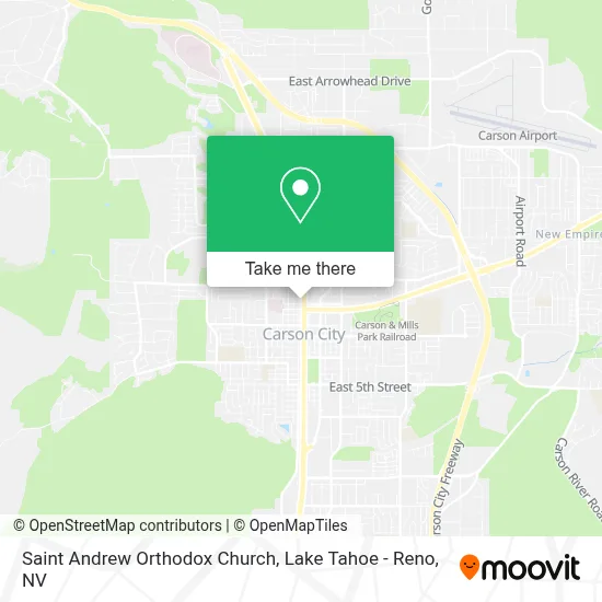 Saint Andrew Orthodox Church map