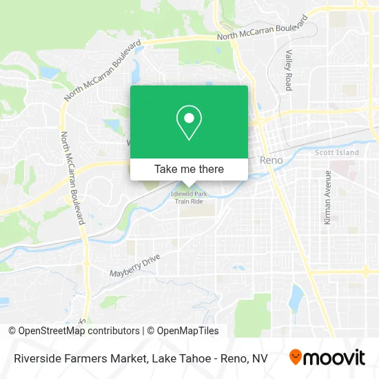 Riverside Farmers Market map