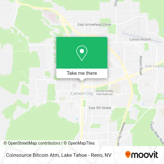 Coinsource Bitcoin Atm map