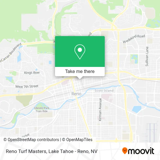 Reno Turf Masters map