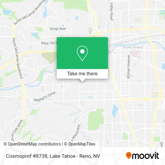 Cosmoprof #8738 map