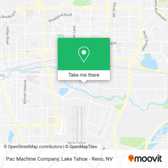 Pac Machine Company map