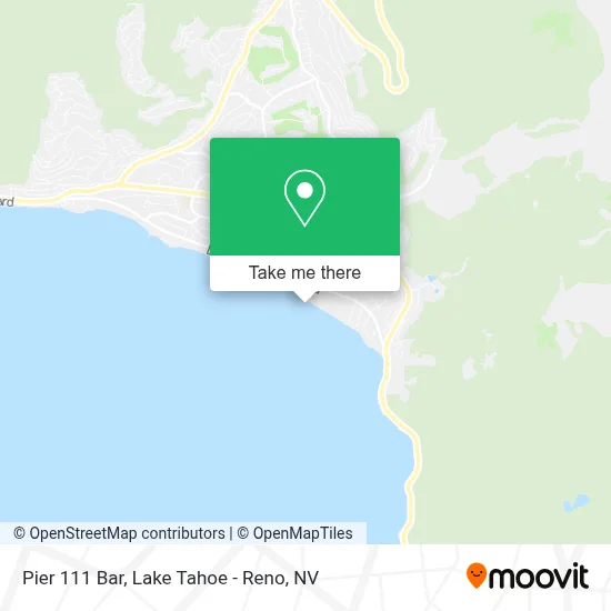 Pier 111 Bar map