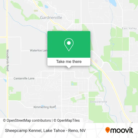 Sheepcamp Kennel map