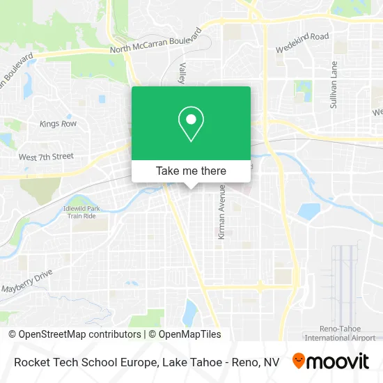 Rocket Tech School Europe map