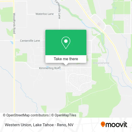 Western Union map