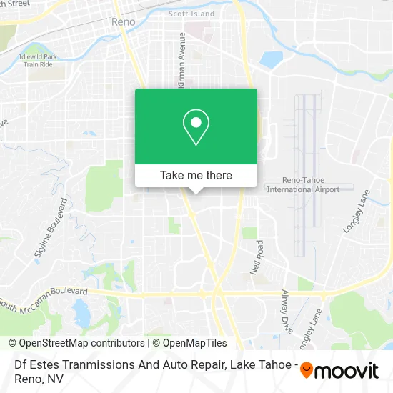 Df Estes Tranmissions And Auto Repair map