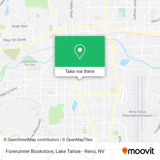 Forerunner Bookstore map