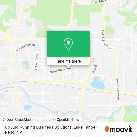 Up And Running Business Solutions map