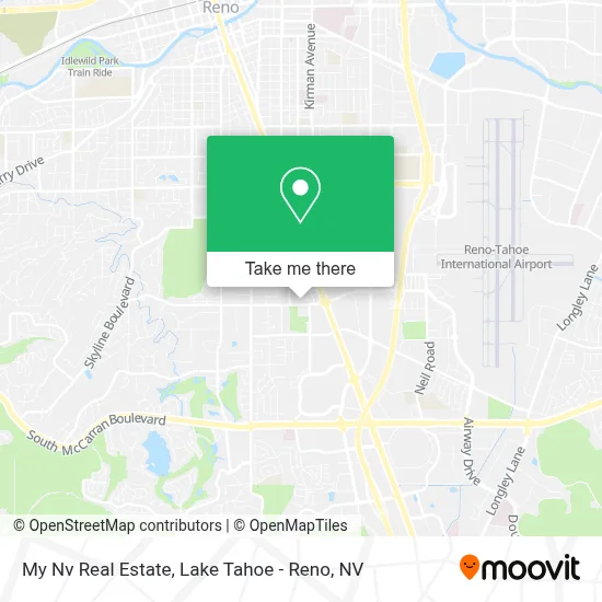 My Nv Real Estate map