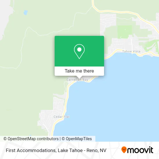 First Accommodations map