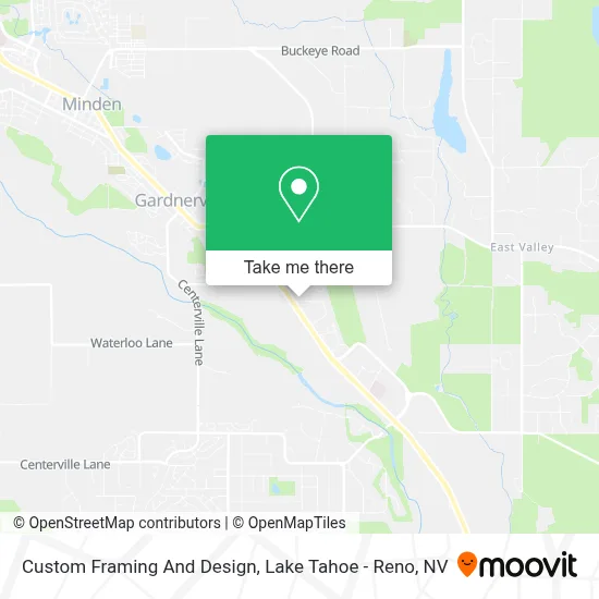 Custom Framing And Design map