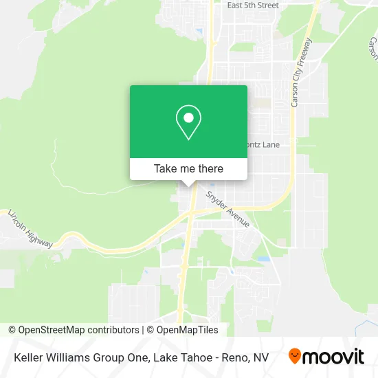 Keller Williams Group One map