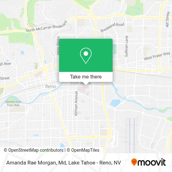 Amanda Rae Morgan, Md map