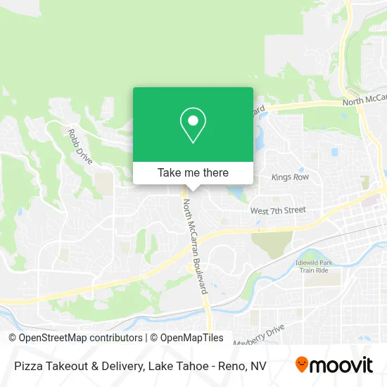 Pizza Takeout & Delivery map