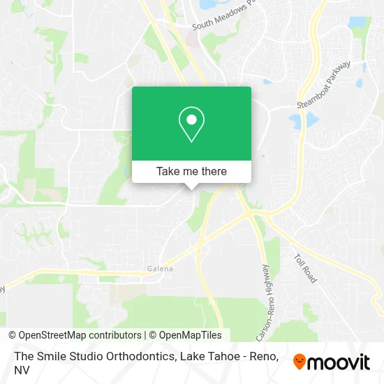 The Smile Studio Orthodontics map