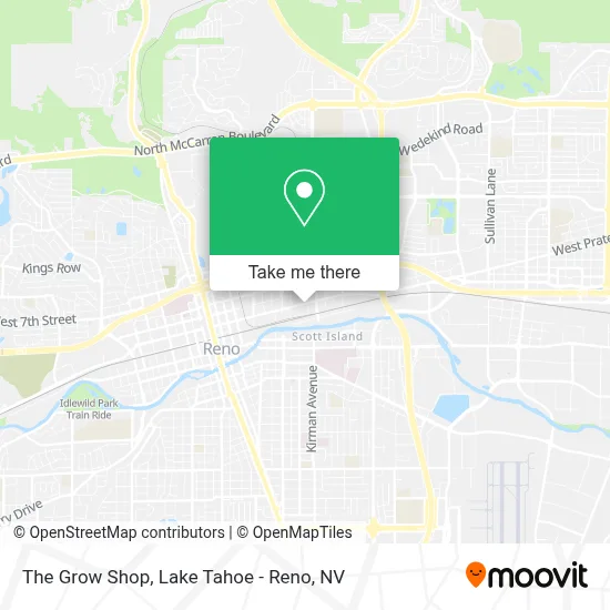 The Grow Shop map