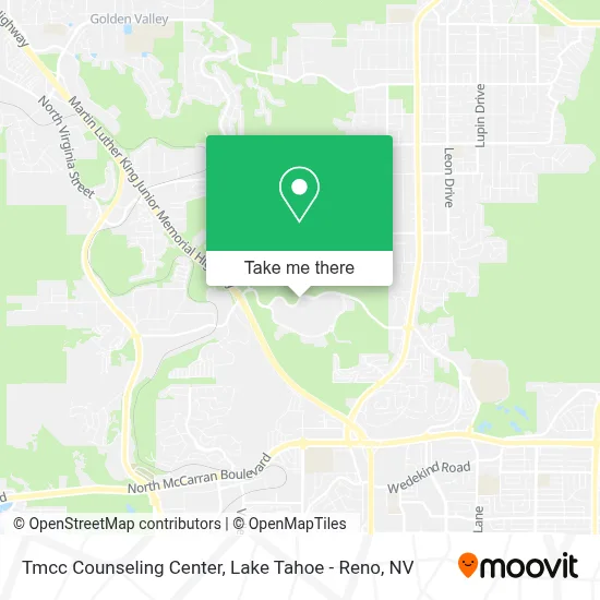 Tmcc Counseling Center map