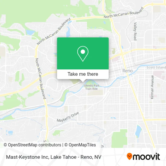 Mast-Keystone Inc map