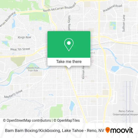 Bam Bam  Boxing/Kickboxing map