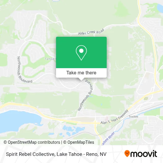 Spirit Rebel Collective map
