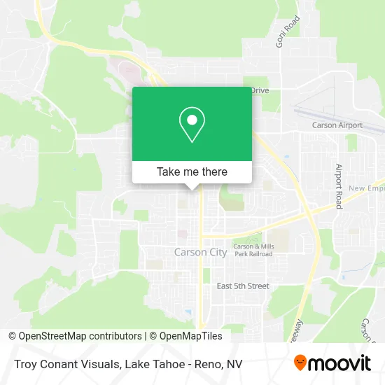 Troy Conant Visuals map