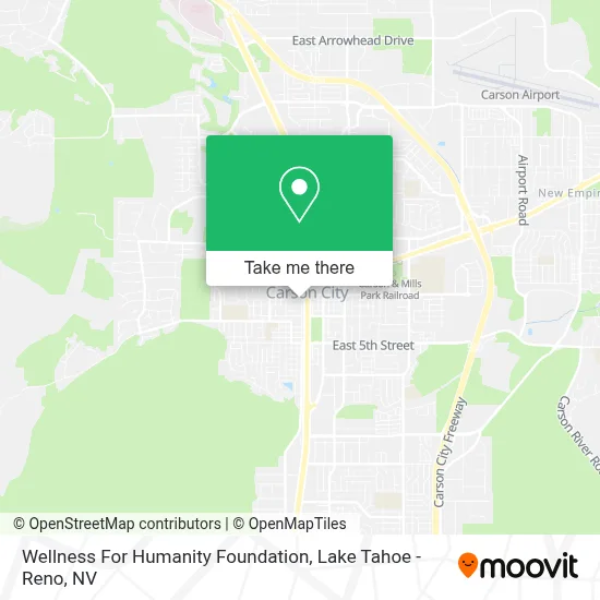 Wellness For Humanity Foundation map