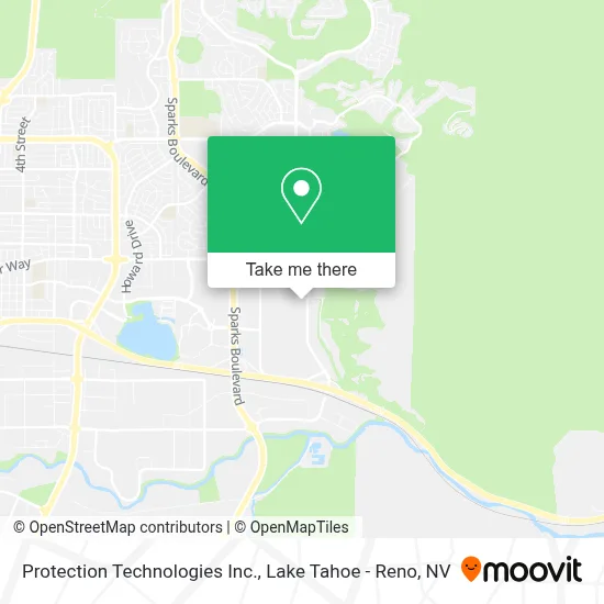Protection Technologies Inc. map
